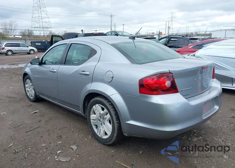 2014 Dodge Avenger Se z USA, uszkodzony, nr VIN 1C3CDZAB9EN104409